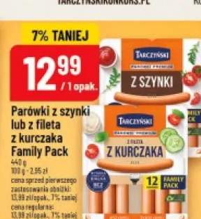 Parówki z Szynki Tarczyński Family Pack