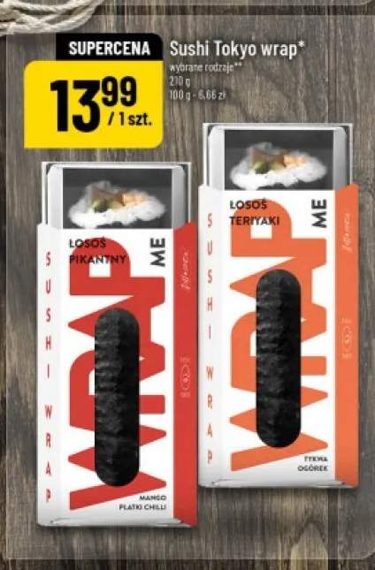 Sushi Tokyo wrap Łosoś Pikantny