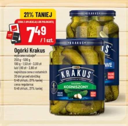 Ogórki konserwowe Krakus