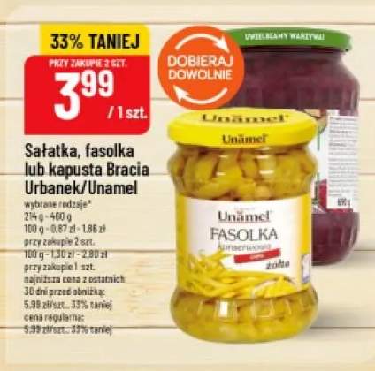Fasolka konserwowa Unamel
