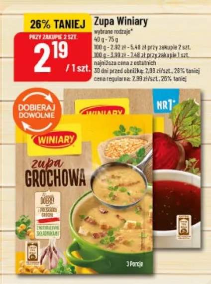 Zupa Barszcz czerwony Winiary