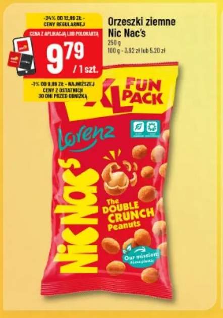 Orzeszki ziemne Nic Nac's Lorenz