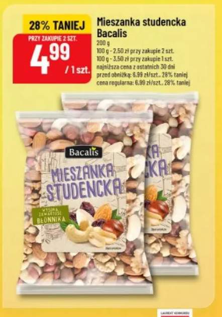 Mieszanka studencka Bacalis