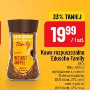 Kawa rozpuszczalna Eduscho Family