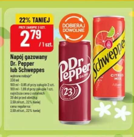 Napój gazowany Dr Pepper