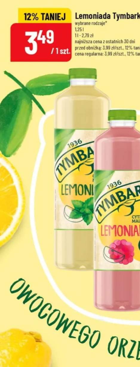 Lemoniada Tymbark