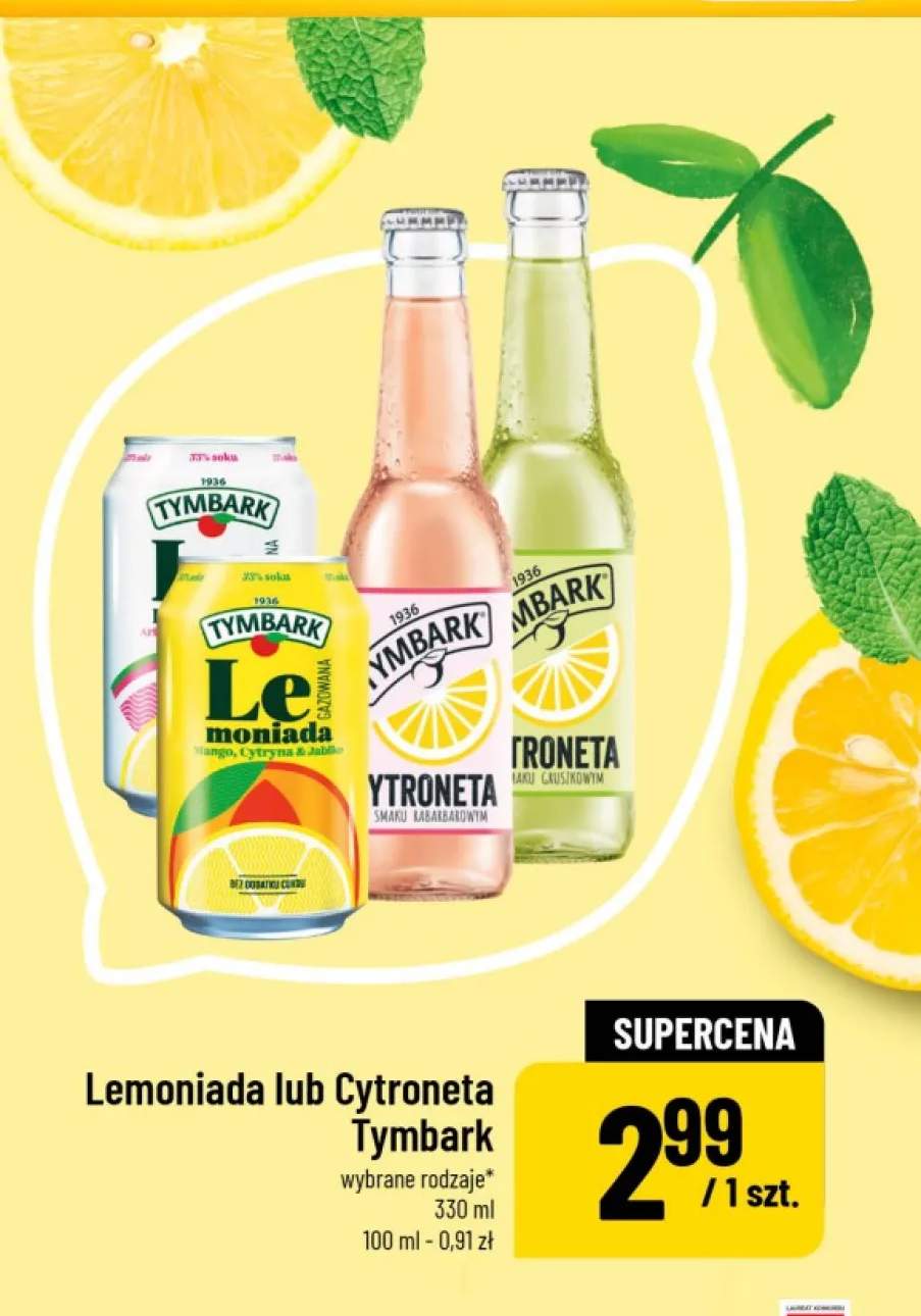 Lemoniada Tymbark Arbuz