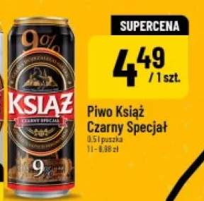 Piwo Książ Czarny Specjal