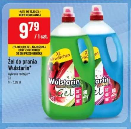 Żel do prania Wulstarin Color Plus