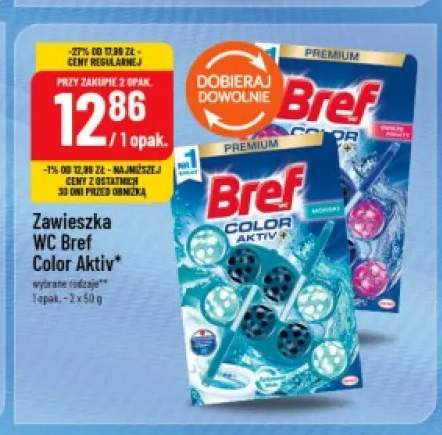Zawieszka WC Bref Color Aktiv Morski