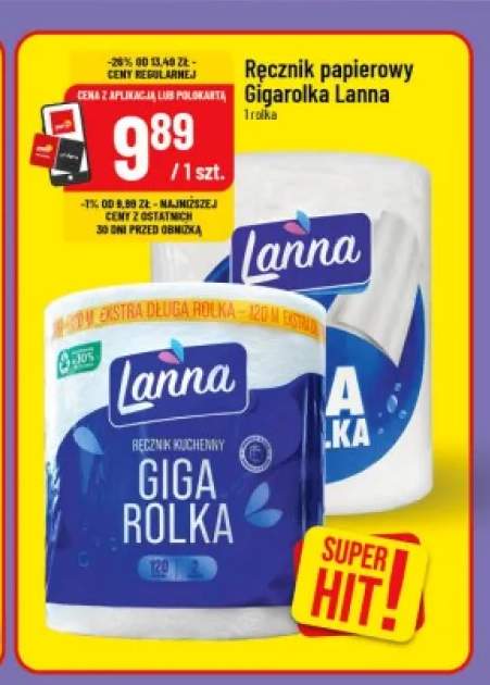 Ręcznik papierowy Gigarolka Lanna
