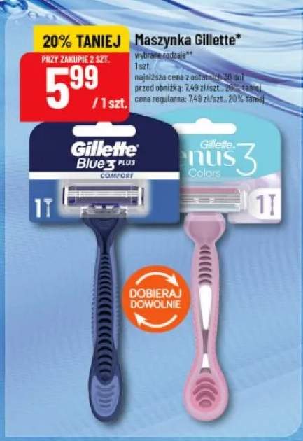 Maszynka do golenia Gillette Venus 3 Colors