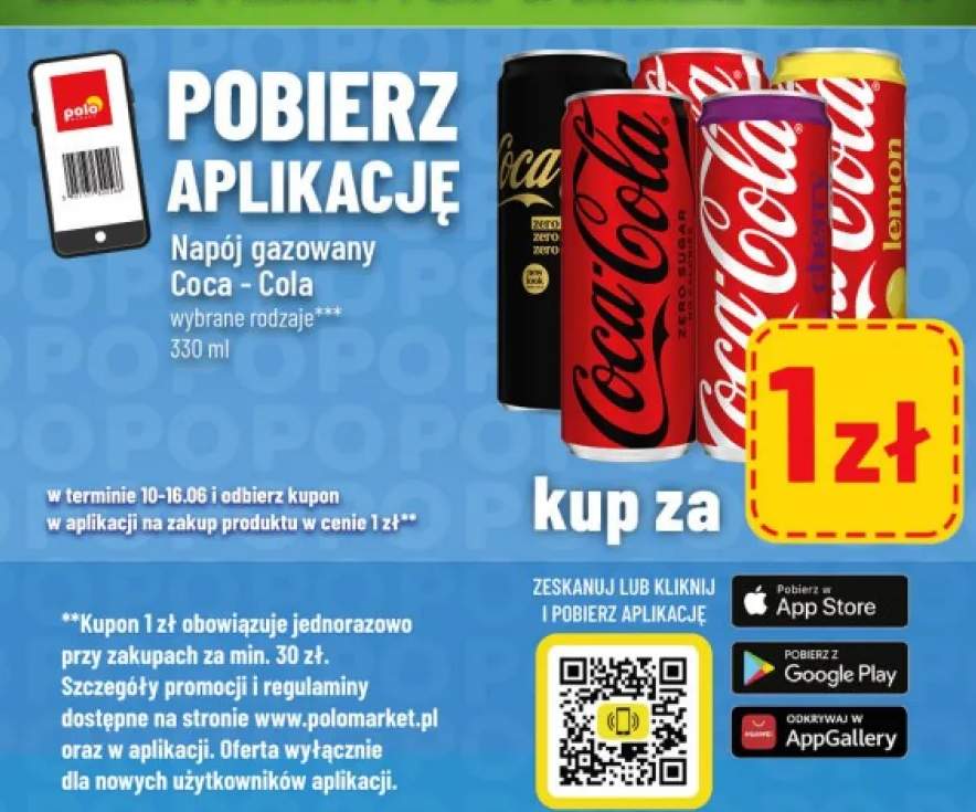Napój gazowany Coca-Cola Cherry
