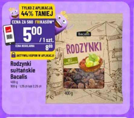 Rodzynki sułtańskie Bacalis