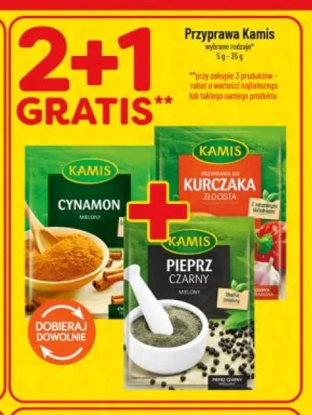 Przyprawa Kamis Cynamon mielony +2 warianty
