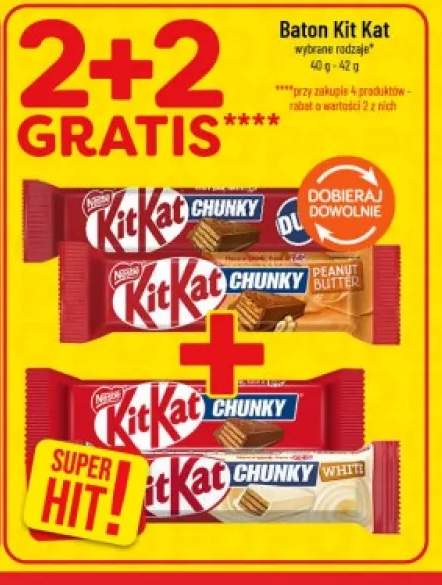 Baton KitKat Chunky +2 warianty