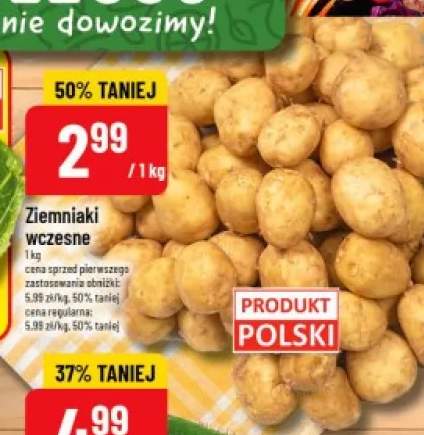 Ziemniaki wczesne polskie