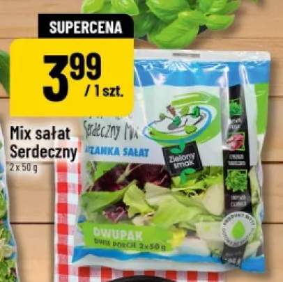 Mix sałat Serdeczny Zielony Smak 2-pak