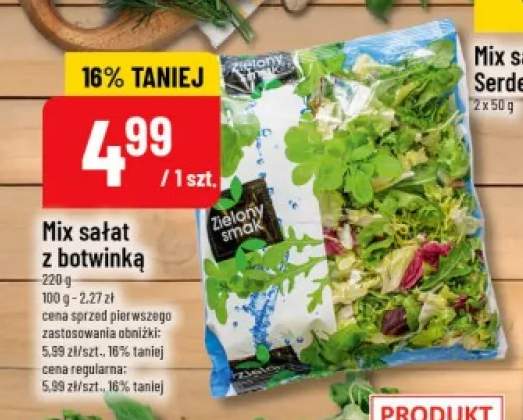 Mix sałat z botwinką Zielony Smak