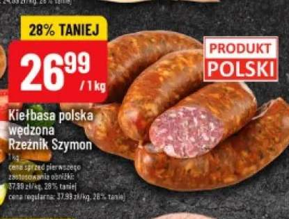 Kiełbasa polska wędzona Rzeźnik Szymon
