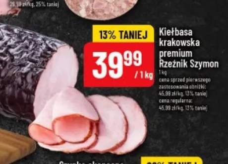 Kiełbasa krakowska premium Rzeźnik Szymon