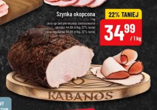 Szynka okopcona Kabanos