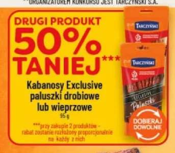 Kabanosy Exclusive Paluszki Drobiowe Tarczyński +1 wariant