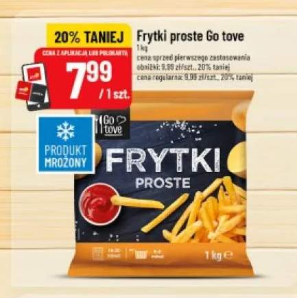 Frytki proste Go tove