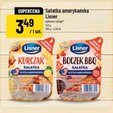 Sałatka Kurczak w stylu amerykańskim Lisner +1 wariant