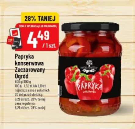 Papryka konserwowa Zaczarowany Ogród