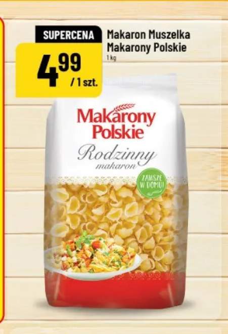 Makaron Muszelka Makarony Polskie Rodzinny