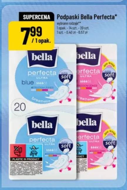 Podpaski Bella Perfecta Ultra Blue +3 warianty