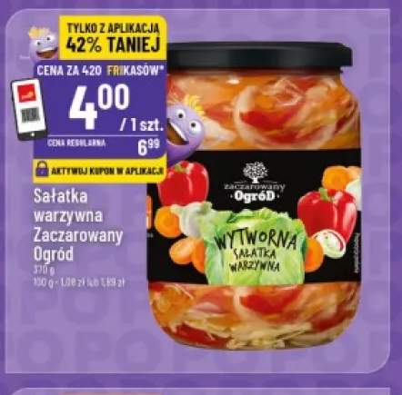 Sałatka warzywna Wytworna Zaczarowany Ogród