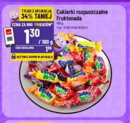 Cukierki rozpuszczalne Fruktonada