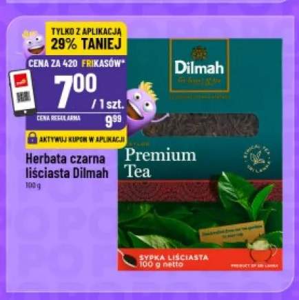 Herbata czarna liściasta Dilmah Premium Tea