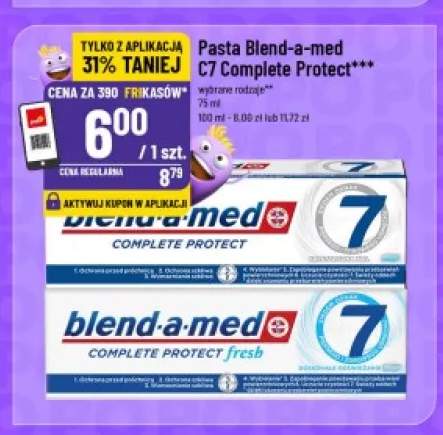 Pasta do zębów Blend-a-med Complete Protect Krystaliczna Biel +1 wariant