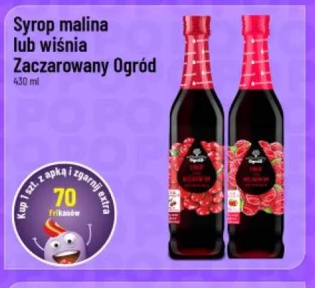 Syrop o smaku malinowym Zaczarowany Ogród +1 wariant