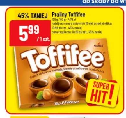 Praliny Toffifee