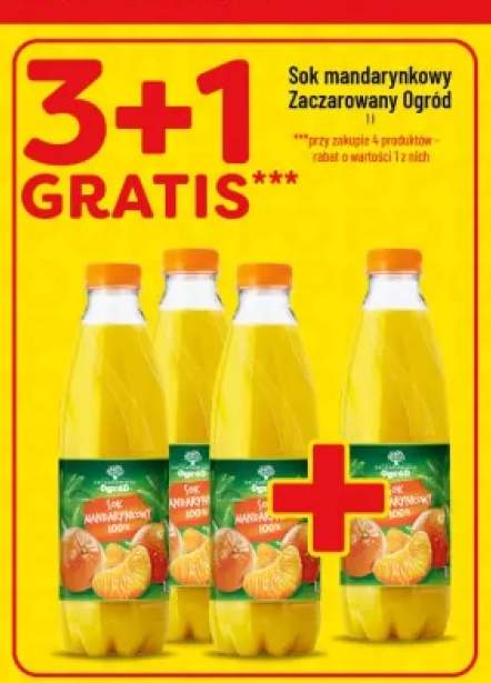 Sok mandarynkowy Zaczarowany Ogród