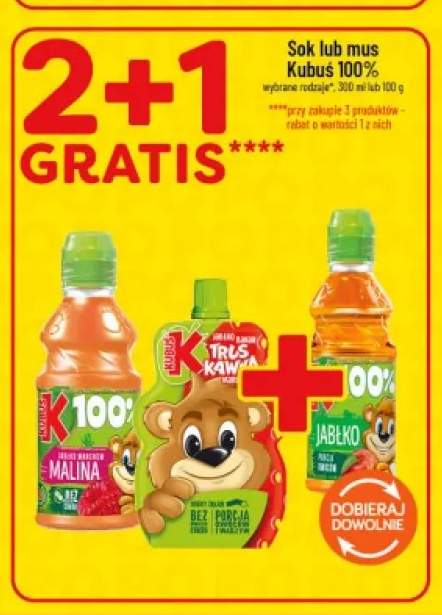 Sok Kubuś 100% +1 wariant