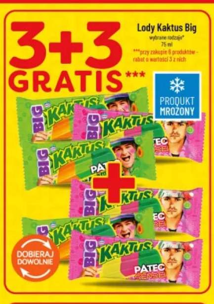 Lody Kaktus Big