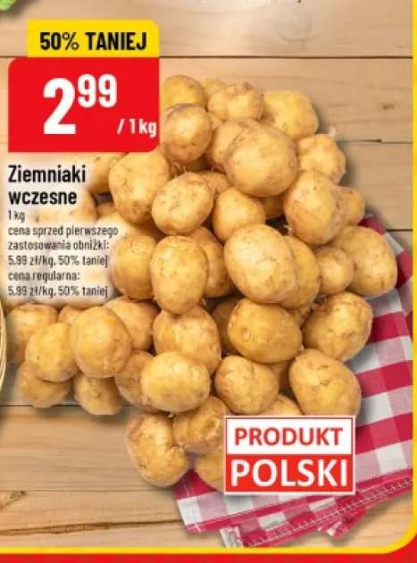 Ziemniaki wczesne polskie