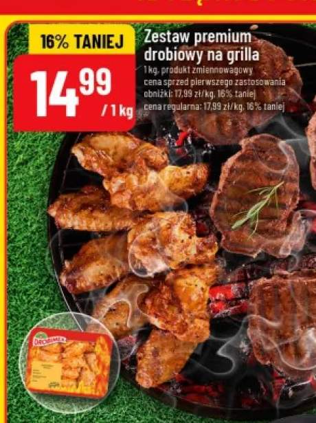Zestaw premium drobiowy na grilla Drobimex