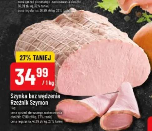 Szynka bez wędzenia Rzeźnik Szymon