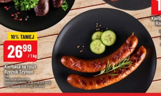 Kiełbasa na ruszt Rzeźnik Szymon