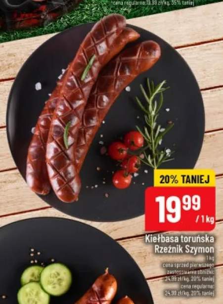 Kiełbasa toruńska Rzeźnik Szymon