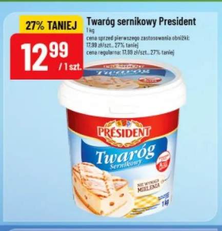 Twaróg sernikowy President