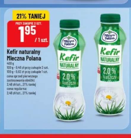 Kefir naturalny Mleczna Polana