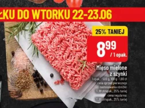 Miśo mielone z szynki