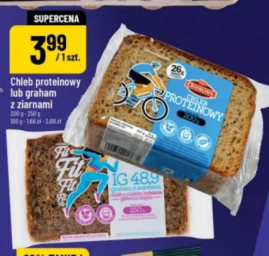 Chleb proteinowy Oskroba +1 wariant